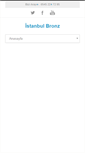 Mobile Screenshot of istanbulbronz.com